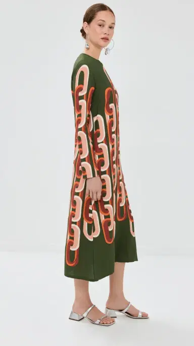 La DoubleJ Long leeve Midi wing Dress Prometheus Placée | Thumbnail 4 La DoubleJ Long leeve Midi wing Dress Prometheus Placée | Thumbnail 4