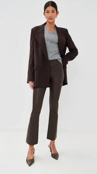 SPRWMN Ankle Flare Pants Americano | Thumbnail 5 SPRWMN Ankle Flare Pants Americano | Thumbnail 5