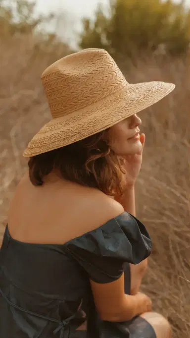 Freya Redwood Straw Hat Butterscotch | Thumbnail 3 Freya Redwood Straw Hat Butterscotch | Thumbnail 3