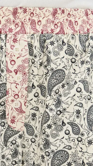 LE BOP Cecilia Paisley Pants Black Paisley | Thumbnail 6 LE BOP Cecilia Paisley Pants Black Paisley | Thumbnail 6