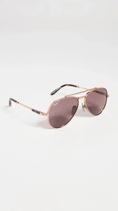 Ray-Ban Aviator II Sunglasses Rose Gold One Size | Thumbnail 6 Ray-Ban Aviator II Sunglasses Rose Gold One Size | Thumbnail 6