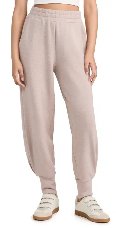 Varley The Relaxed Pants Taupe Marl S | Thumbnail 1 Varley The Relaxed Pants Taupe Marl S | Thumbnail 1