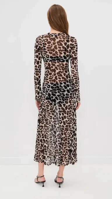 LE BOP Hattie Dress Leopard M | Thumbnail 3 LE BOP Hattie Dress Leopard M | Thumbnail 3