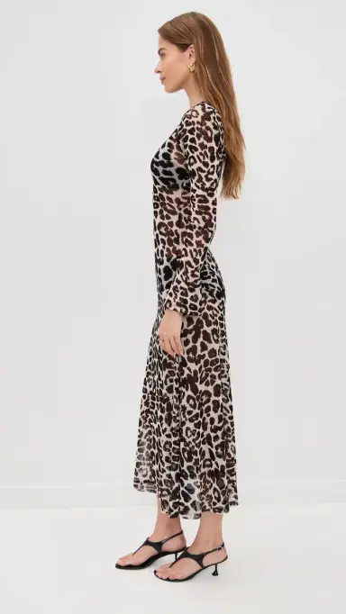 LE BOP Hattie Dress Leopard M | Thumbnail 4 LE BOP Hattie Dress Leopard M | Thumbnail 4