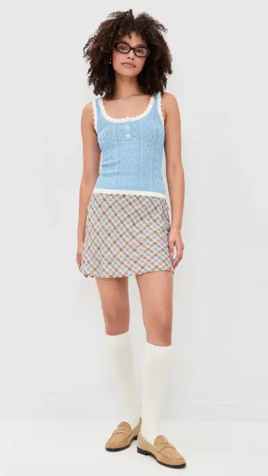Sea Georgia Knit Tank Top Blue | Thumbnail 5 Sea Georgia Knit Tank Top Blue | Thumbnail 5