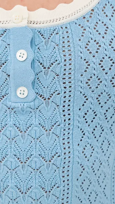 Sea Georgia Knit Tank Top Blue | Thumbnail 6 Sea Georgia Knit Tank Top Blue | Thumbnail 6