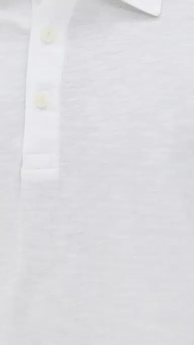 Faherty unwashed T-Shirt Polo White | Thumbnail 6 Faherty unwashed T-Shirt Polo White | Thumbnail 6