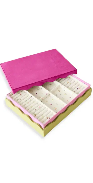 Ariel Gordon Jewelry Scalloped Floret Jewelry Box | Thumbnail 1 Ariel Gordon Jewelry Scalloped Floret Jewelry Box | Thumbnail 1