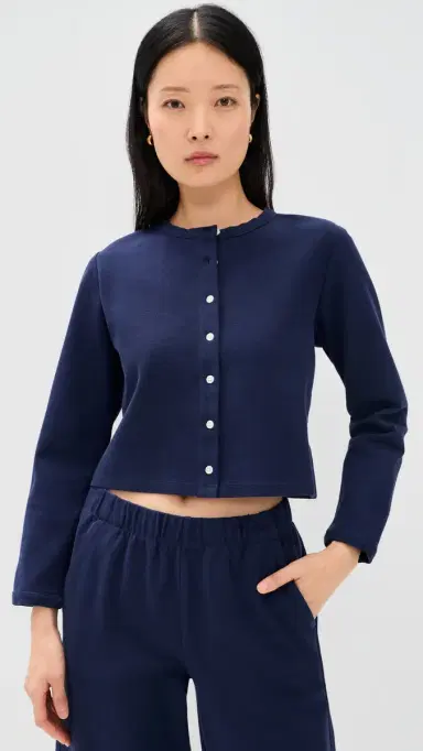 Alex Mill Coco Sport Cardigan Navy Night | Thumbnail 2 Alex Mill Coco Sport Cardigan Navy Night | Thumbnail 2