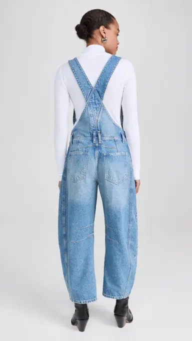 Free People Good Luck Overalls Ultra Light Beam | Thumbnail 3 Free People Good Luck Overalls Ultra Light Beam | Thumbnail 3