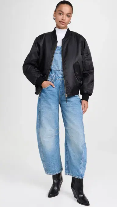Free People Good Luck Overalls Ultra Light Beam | Thumbnail 5 Free People Good Luck Overalls Ultra Light Beam | Thumbnail 5
