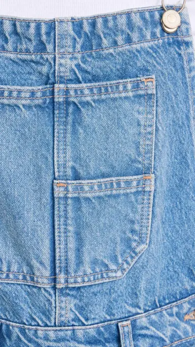 Free People Good Luck Overalls Ultra Light Beam | Thumbnail 6 Free People Good Luck Overalls Ultra Light Beam | Thumbnail 6