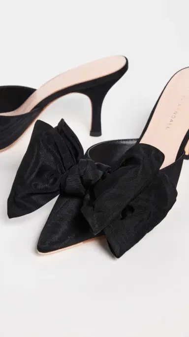 Loeffler Randall Margot Bow Mules Black 8 | Thumbnail 6 Loeffler Randall Margot Bow Mules Black 8 | Thumbnail 6