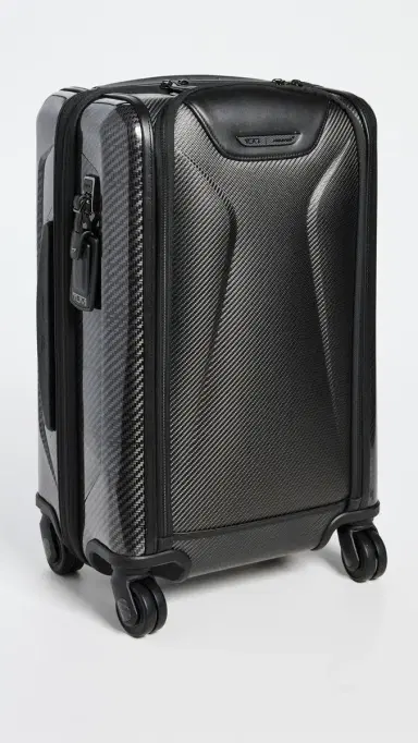 TUMI Tumi x McLaren Aero International Expandable 4 Wheel Carry On Suitcase Carbon One Size | Thumbnail 2 TUMI Tumi x McLaren Aero International Expandable 4 Wheel Carry On Suitcase Carbon One Size | Thumbnail 2