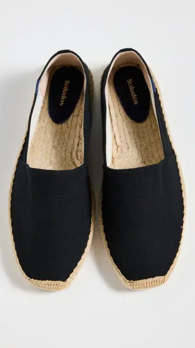 Soludos Dali Slip On Espadrilles Noche Black 8-8.5 | Thumbnail 4 Soludos Dali Slip On Espadrilles Noche Black 8-8.5 | Thumbnail 4
