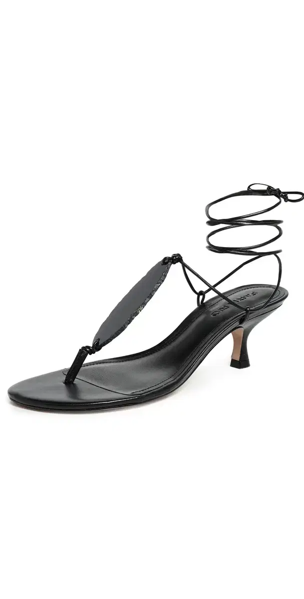 Stone Kitten Heel Sandals Black Stone Kitten Heel Sandals Black