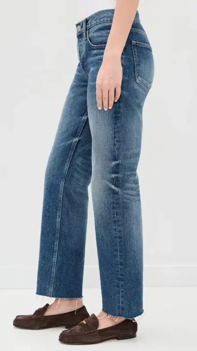 MOUSSY VINTAGE MV Needham Straight-Low Jeans Blue | Thumbnail 4 MOUSSY VINTAGE MV Needham Straight-Low Jeans Blue | Thumbnail 4