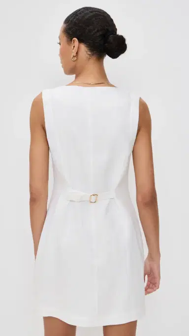 POSSE Emma Button Down Mini Dress | Thumbnail 3 POSSE Emma Button Down Mini Dress | Thumbnail 3