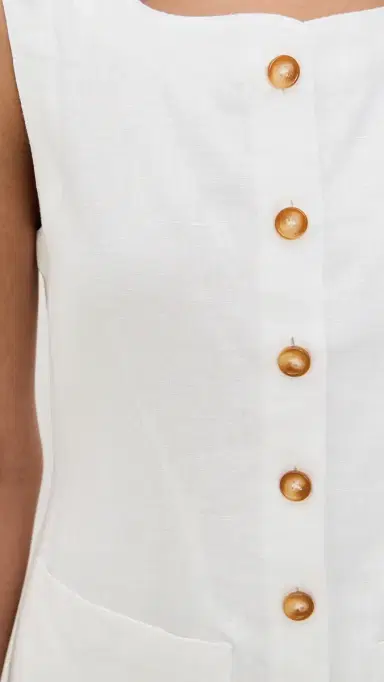 POSSE Emma Button Down Mini Dress | Thumbnail 6 POSSE Emma Button Down Mini Dress | Thumbnail 6
