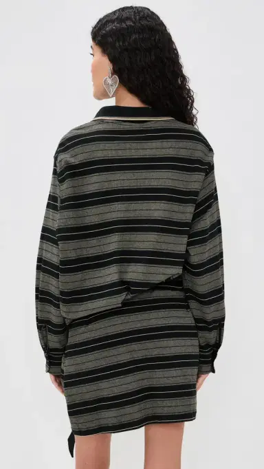 Isabel Marant Étoile Isea Dress Black/Ecru | Thumbnail 3 Isabel Marant Étoile Isea Dress Black/Ecru | Thumbnail 3