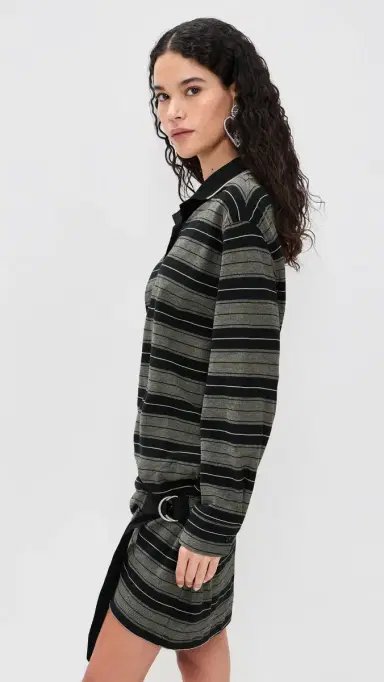 Isabel Marant Étoile Isea Dress Black/Ecru | Thumbnail 4 Isabel Marant Étoile Isea Dress Black/Ecru | Thumbnail 4