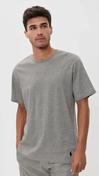 Polo Ralph Lauren Underwear Mercerized Cotton leep Shirt Andover Heather | Thumbnail 2 Polo Ralph Lauren Underwear Mercerized Cotton leep Shirt Andover Heather | Thumbnail 2