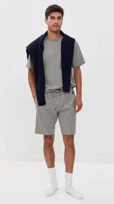 Polo Ralph Lauren Underwear Mercerized Cotton leep Shirt Andover Heather | Thumbnail 5 Polo Ralph Lauren Underwear Mercerized Cotton leep Shirt Andover Heather | Thumbnail 5