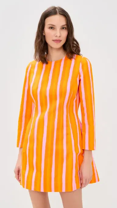 Marimekko Iloinen Piccolo Dress Pink/Orange 40 | Thumbnail 2 Marimekko Iloinen Piccolo Dress Pink/Orange 40 | Thumbnail 2