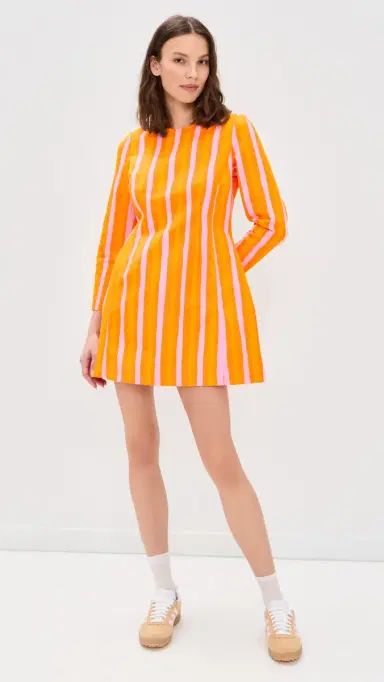Marimekko Iloinen Piccolo Dress Pink/Orange 40 | Thumbnail 5 Marimekko Iloinen Piccolo Dress Pink/Orange 40 | Thumbnail 5