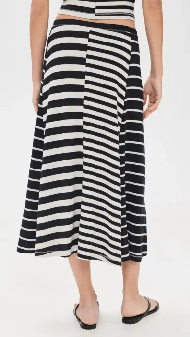 rag & bone The Knit Mixed tripe kirt salmt | Thumbnail 3 rag & bone The Knit Mixed tripe kirt salmt | Thumbnail 3