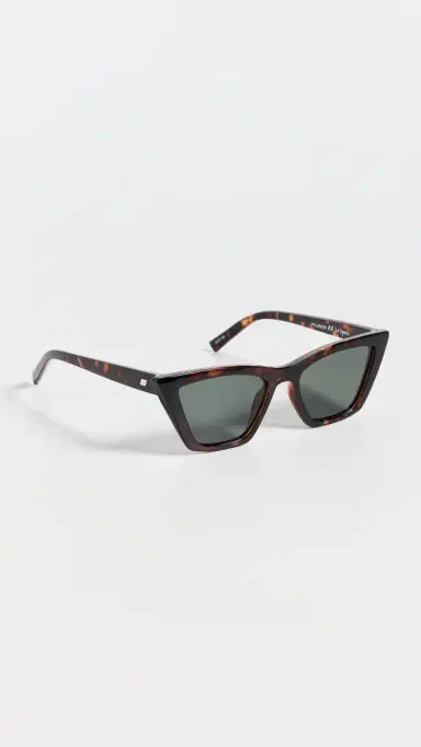 Le Specs Velodrome Sunglasses Dark Tort Khaki Mono Polarized One Size | Thumbnail 4 Le Specs Velodrome Sunglasses Dark Tort Khaki Mono Polarized One Size | Thumbnail 4