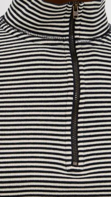 Free People Avery Zip Up Black Combo | Thumbnail 6 Free People Avery Zip Up Black Combo | Thumbnail 6