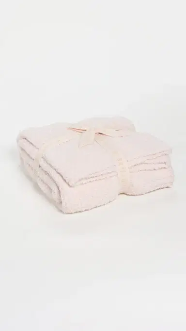 Barefoot Dreams CozyChic Throw Pink One Size | Thumbnail 3 Barefoot Dreams CozyChic Throw Pink One Size | Thumbnail 3