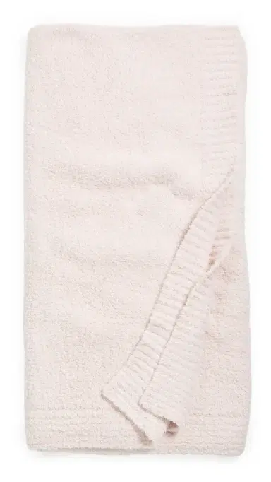 Barefoot Dreams CozyChic Throw Pink One Size | Thumbnail 5 Barefoot Dreams CozyChic Throw Pink One Size | Thumbnail 5