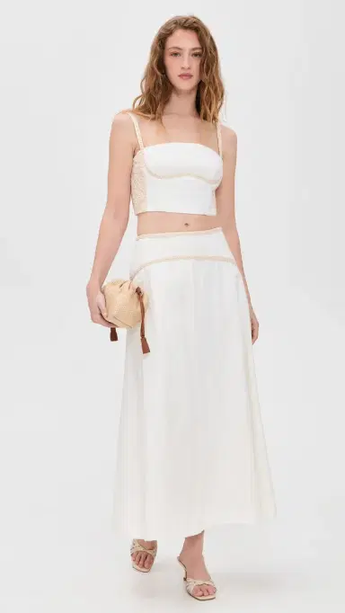 Sabina Musáyev anni Skirt White | Thumbnail 5 Sabina Musáyev anni Skirt White | Thumbnail 5