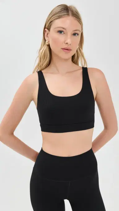 Splits59 Airweight Rib Bra Black | Thumbnail 2 Splits59 Airweight Rib Bra Black | Thumbnail 2