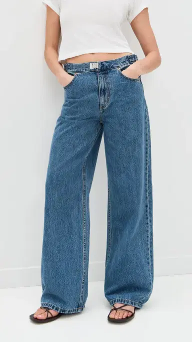 STILL HERE Buckle Jeans Classic Blue 24 | Thumbnail 2 STILL HERE Buckle Jeans Classic Blue 24 | Thumbnail 2