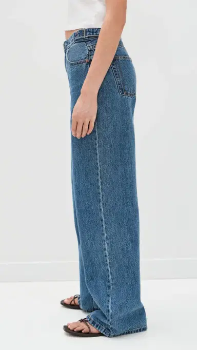 STILL HERE Buckle Jeans Classic Blue 24 | Thumbnail 4 STILL HERE Buckle Jeans Classic Blue 24 | Thumbnail 4