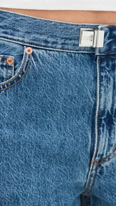 STILL HERE Buckle Jeans Classic Blue 24 | Thumbnail 6 STILL HERE Buckle Jeans Classic Blue 24 | Thumbnail 6