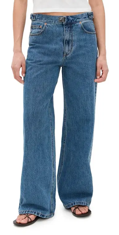 STILL HERE Buckle Jeans Classic Blue 24 | Thumbnail 1 STILL HERE Buckle Jeans Classic Blue 24 | Thumbnail 1