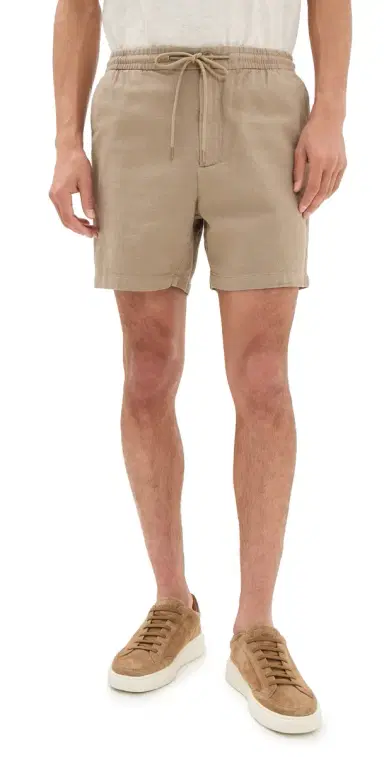 RAILS Archer Drawstring Shorts 6 Barley | Thumbnail 1 RAILS Archer Drawstring Shorts 6 Barley | Thumbnail 1