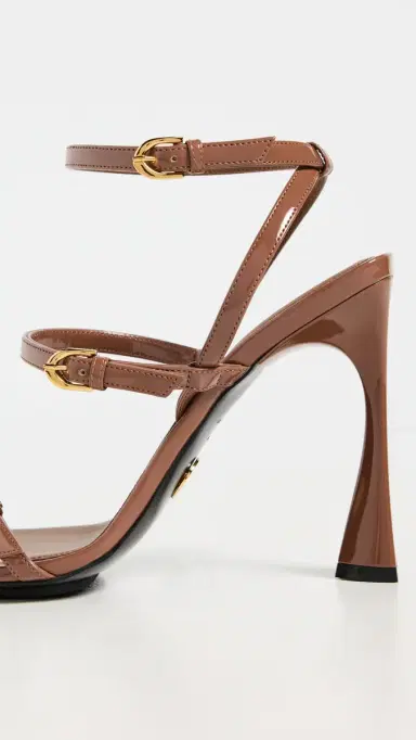 Stella McCartney Elsa Patent Heeled Sandals 100mm | Thumbnail 6 Stella McCartney Elsa Patent Heeled Sandals 100mm | Thumbnail 6