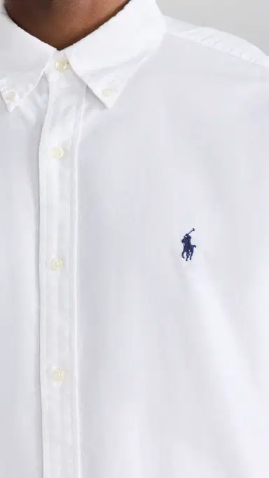 Polo Ralph Lauren Classic Fit Garment Dyed Oxford Shirt White | Thumbnail 6 Polo Ralph Lauren Classic Fit Garment Dyed Oxford Shirt White | Thumbnail 6