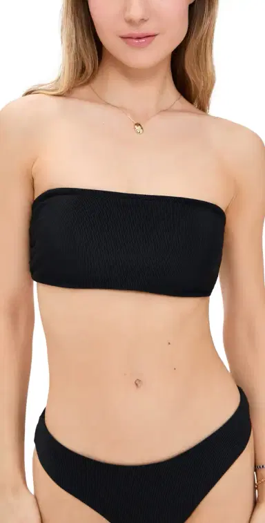Beach Riot Kelsey Bikini Top Black | Thumbnail 1 Beach Riot Kelsey Bikini Top Black | Thumbnail 1