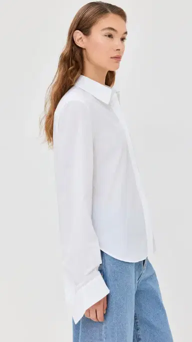 TWP Boyfriend Shirt White | Thumbnail 4 TWP Boyfriend Shirt White | Thumbnail 4