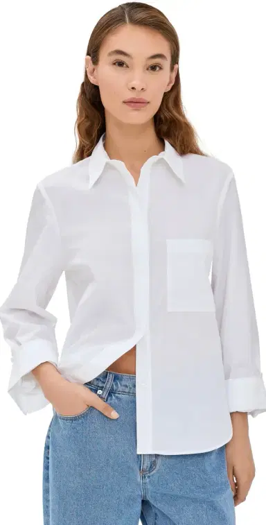 TWP Boyfriend Shirt White | Thumbnail 1 TWP Boyfriend Shirt White | Thumbnail 1