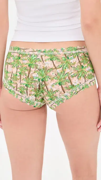Hanky Panky Printed Boyshorts Palm Breeze M | Thumbnail 3 Hanky Panky Printed Boyshorts Palm Breeze M | Thumbnail 3