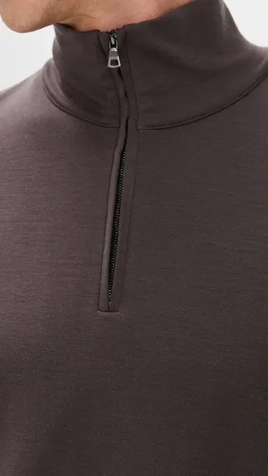 Orlebar Brown Isar Graphite Merino Sweatshirt Morel Brown M | Thumbnail 6 Orlebar Brown Isar Graphite Merino Sweatshirt Morel Brown M | Thumbnail 6