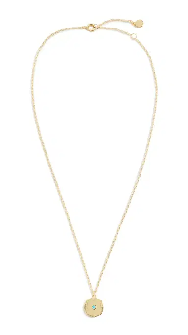 Gorjana Birthstone Coin Necklace December One Size | Thumbnail 6 Gorjana Birthstone Coin Necklace December One Size | Thumbnail 6