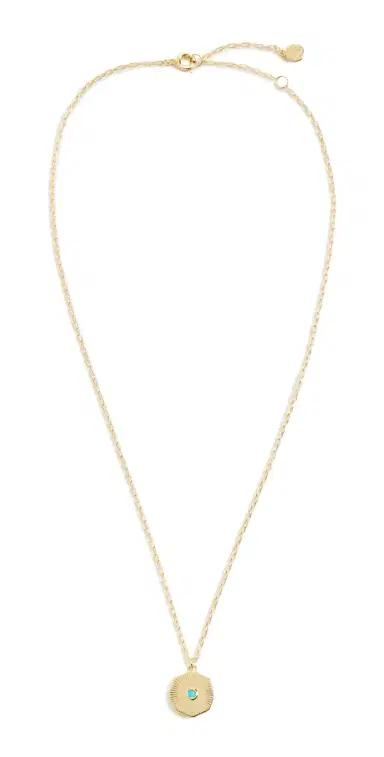 Gorjana Birthstone Coin Necklace December One Size | Thumbnail 1 Gorjana Birthstone Coin Necklace December One Size | Thumbnail 1
